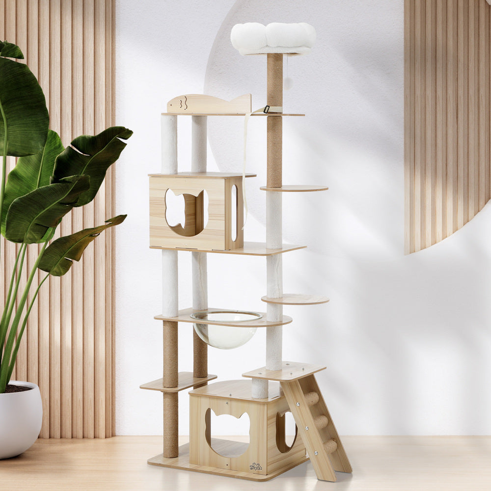 Cat Tree Tower Scratching Post Scratcher 190cm