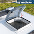 Weisshorn Caravan Roof Vent Air Exhaust Hatch RV Motorhome Camper White