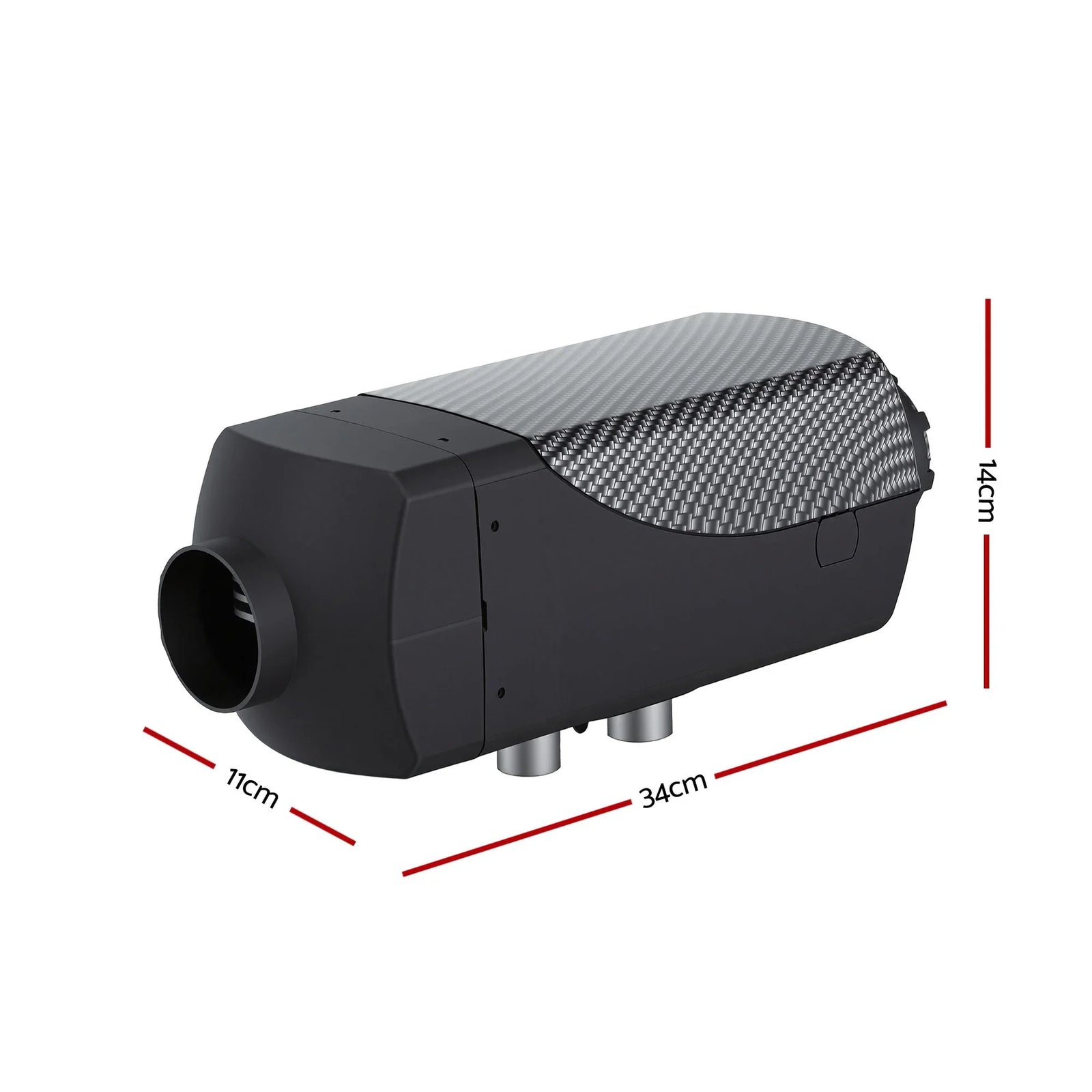2KW Portable Diesel Air Heater – LCD Control, Remote, Low Noise, 12/24V