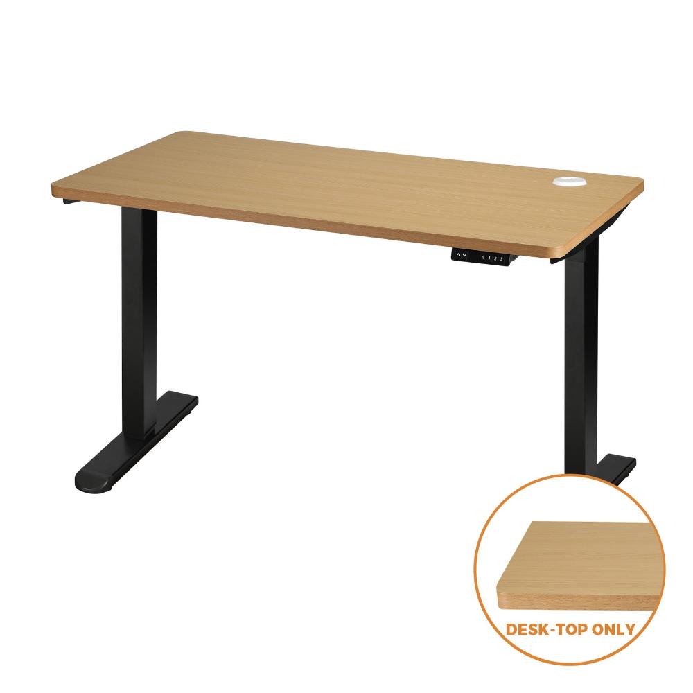 Standing Desk Top with Drilled Hole OAK 150x75cm