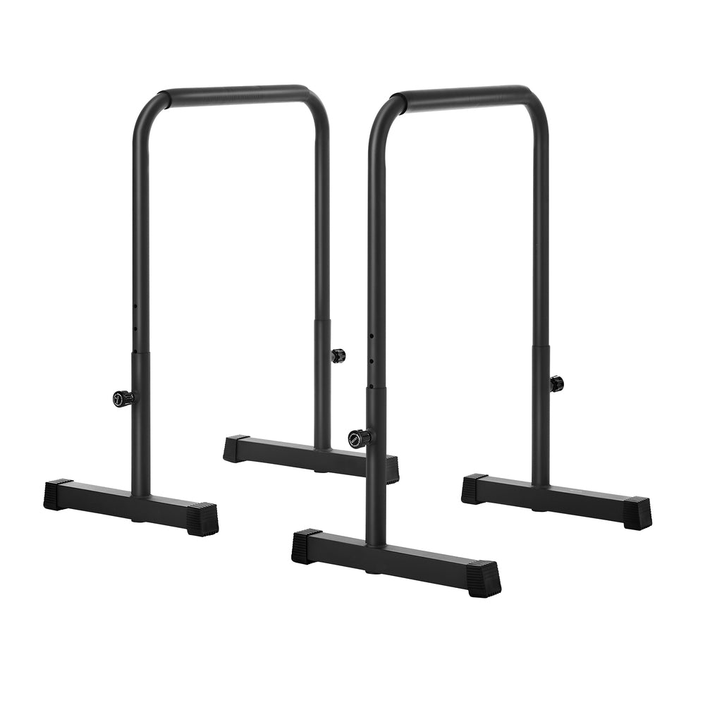 Parallel Dip Bar Adjustable Dip Stand Push Up Gym Fitness