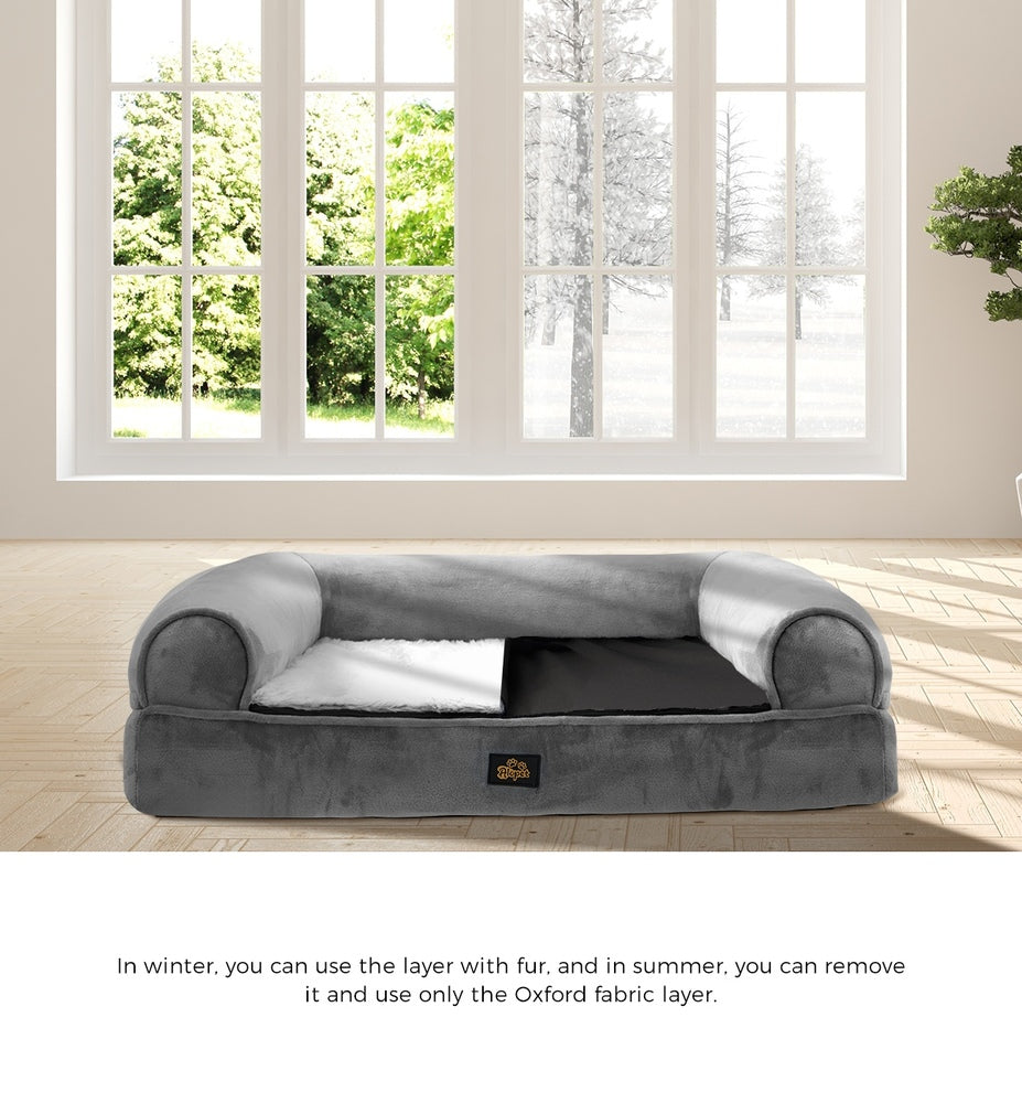 Dog Bed Orthopedic Memory Foam Washable Cushion X Large
