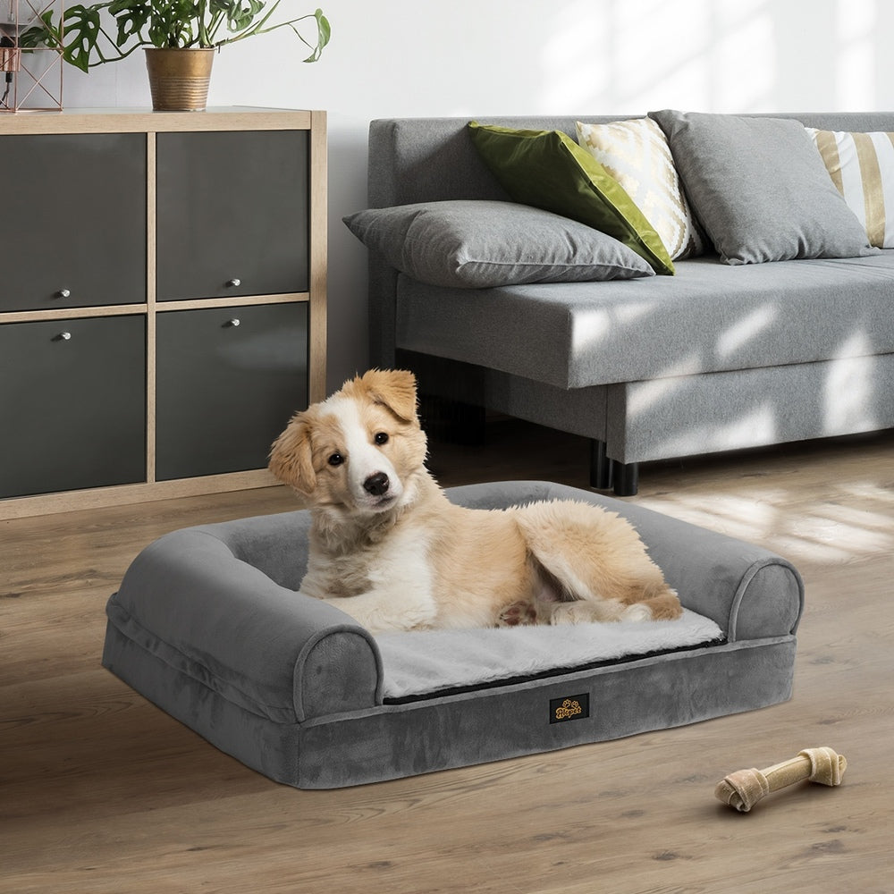 Dog Bed Memory Foam Orthopedic Removable Cushion