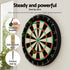 18" Dartboard Dart Board with Steel Darts Competition Party Game