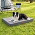 Dog Bed Large Water-resistant Egg Crate Foam Orthopedic Pet Mat Grey