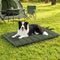 Outdoor Dog Bed Large Water-resistant Washable Foldable Travel Dog Mat Green
