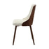 Oikiture Dining Chairs Kitchen Lounge PU Leather x6 White