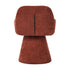Oikiture 2x Dining Chair Swivel Lounge Accent Polyester Linen Red