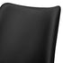 2x Dining Chairs Kitchen Chairs Upholstered PU Leather Black