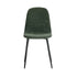 6x Dining Chairs Kitchen Chair Lounge Room Chenille Green