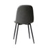 4x Dining Chairs PU Leather Grey