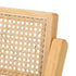 Oikiture 8x Dining Chairs Folding Rattan Chair Wooden