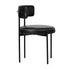 6x Dining Chair Round Leather Brown