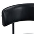 6x Dining Chair Round Leather Brown