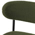 8x Dining Chairs Kitchen Chair Cafe Chair Boucle Black&Green