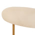 Oikiture 6x Dining Chairs Boucle Beige & Natural