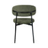 6x Dining Chairs Kitchen Seat Linen Fabric Accent Chair Green