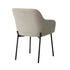 4x Dining Chairs Kitchen Armchairs Linen Fabric Beige