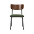 Dining Chairs Set of 2 – Sherpa Green Padded Bentwood Seat 120kg