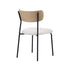 6PCS Dining Chairs Kitchen Padded Lounge Seat Sherpa White