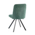 6x Dining Chair Kitchen Seat Linen Fabric Accent Chair Green