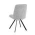 8x Dining Chair Kitchen Seat Linen Fabric Accent Chair Grey