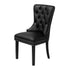 Velert Dining Chair with French Tufted X2 Black