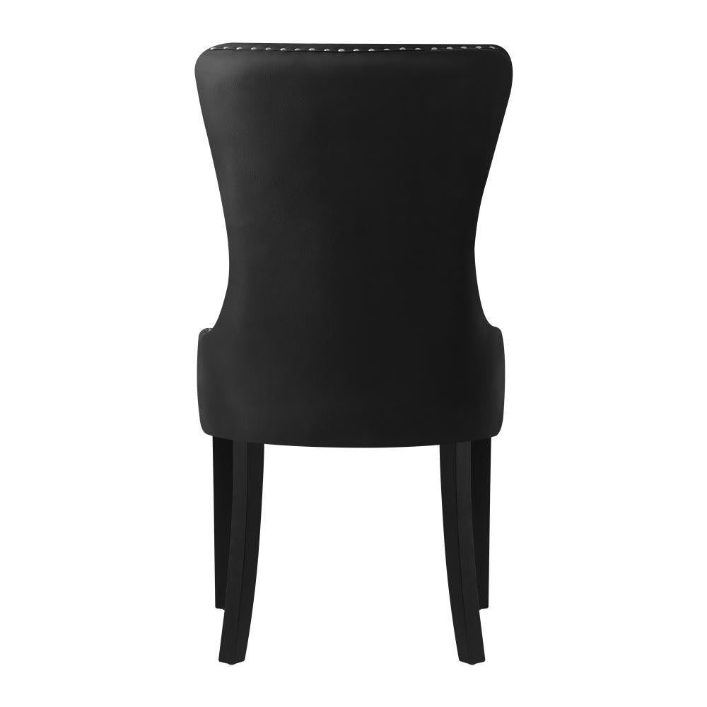 Velert Dining Chair with French Tufted X2 Black