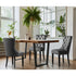 4x Velvet Dining Chairs French Provincial Tufted Grey
