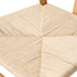 Oikiture Set of 6 Wooden Dining Chair Wishbone Shaped Chair