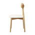 2x Dining Chairs PU Leather Solid Wood Cafe Lounge Beige