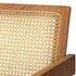 8x Dining Chairs Rattan Chair Wooden Walnut
