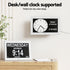 10" Digital Day Clock Alarm Calendar Dementia Date Week Desk Clocks White