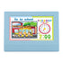 7" Digital Day Clock Calendar Alarm LCD Children Sleep Trainer Clocks Blue
