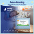 7" Digital Day Clock Calendar Alarm LCD Children Sleep Trainer Clocks Blue