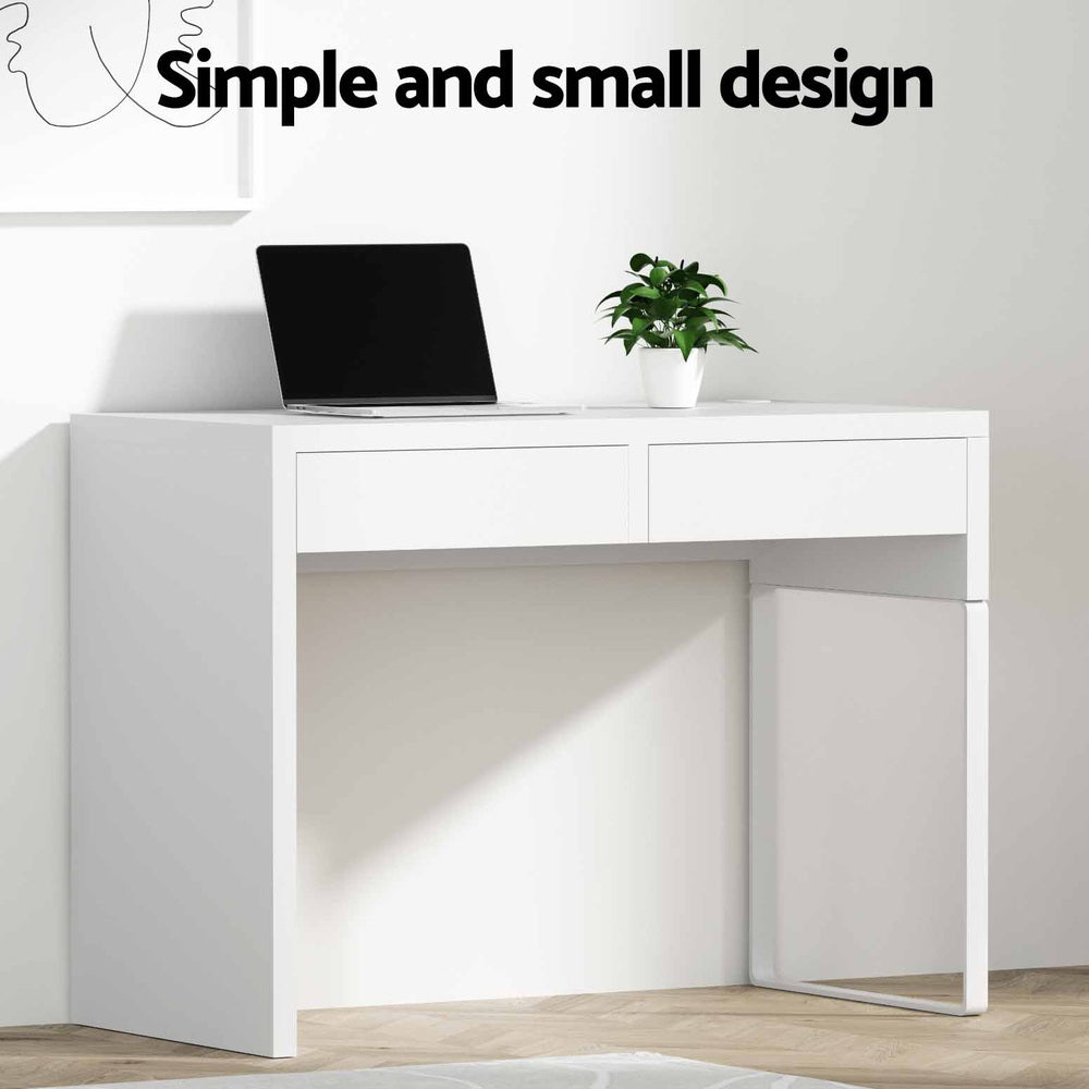 Artiss Computer Desk Drawer White