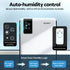 Smart Dehumidifier 2000ml – Auto Humidity Control, Sleep Mode, Drain Hose