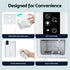 Smart Dehumidifier 2000ml – Auto Humidity Control, Sleep Mode, Drain Hose