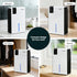 Smart Dehumidifier 2000ml – Auto Humidity Control, Sleep Mode, Drain Hose