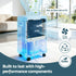 Dehumidifier – 70L/Day, 8.5L Tank, Carbon Filter, Drain Hose, White