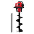 Giantz Post Hole Digger 300mm Petrol Drill Extension Auger Bits
