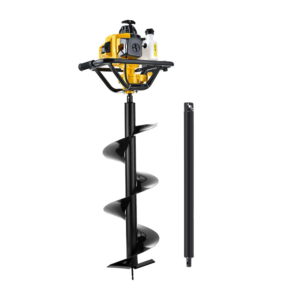 Post Hole Digger 300mm Petrol Drill Auger Extension Bits