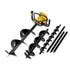 Giantz Post Hole Digger Petrol Motor Drill Extension Auger Bits Kits