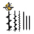 Giantz Post Hole Digger Petrol Motor Drill Extension Auger Bits Kits
