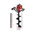 Post Hole Digger 300mm Petrol Drill Extension Bits Auger