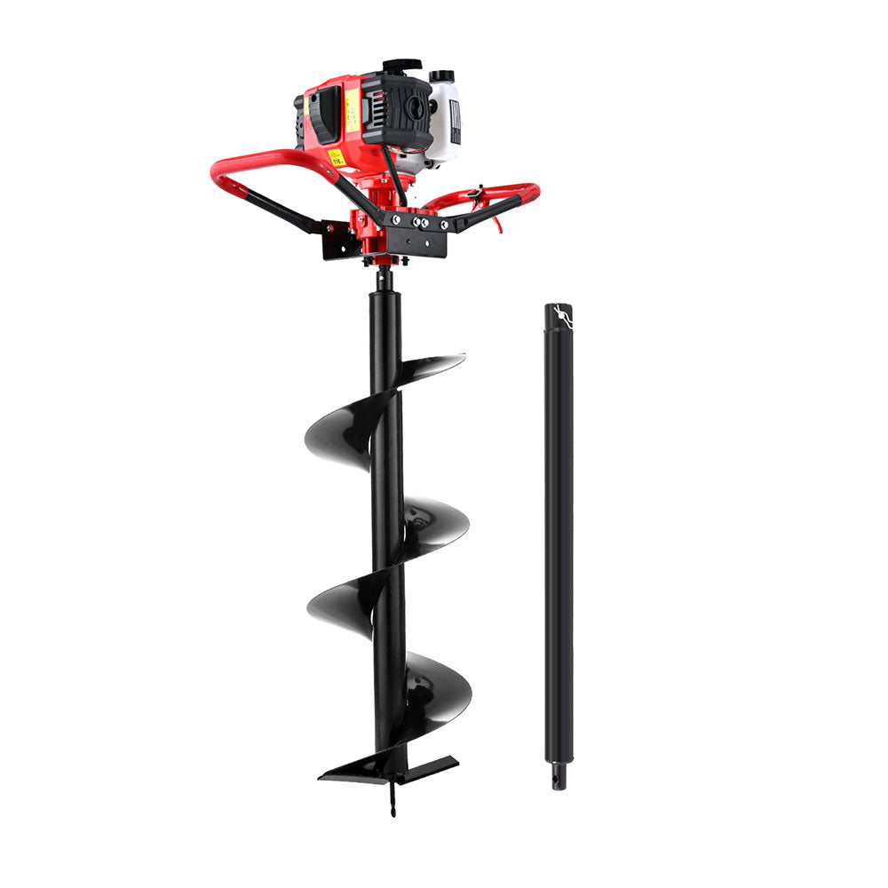Post Hole Digger 300mm Petrol Drill Auger Extension Bits