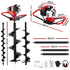 Giantz Post Hole Digger Petrol Motor Drill Extension Auger Bits Kits