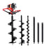 Giantz Post Hole Digger Petrol Motor Drill Extension Auger Bits Kits
