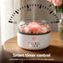 150ml Salt Lamp Aroma Diffuser Ultrasonic Humidifier Purifier 7 LED Colors