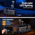 Train Aroma Diffuser Essential Oil Humidifier 300ml Smoke Ring LED Timer